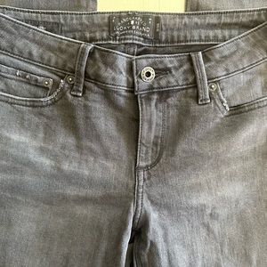 Black/gray Lucky Brand Women’s Jeans Size 26